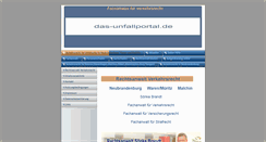 Desktop Screenshot of das-unfallportal.de